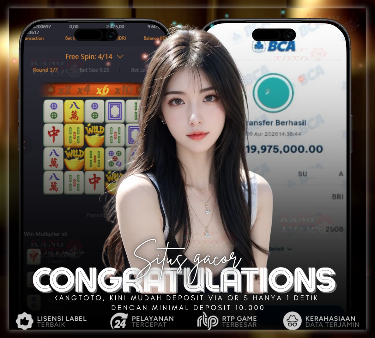 PG SOFT - JACKPOT MAHJONG WAYS 1 Rp19.975.000 LUNAS