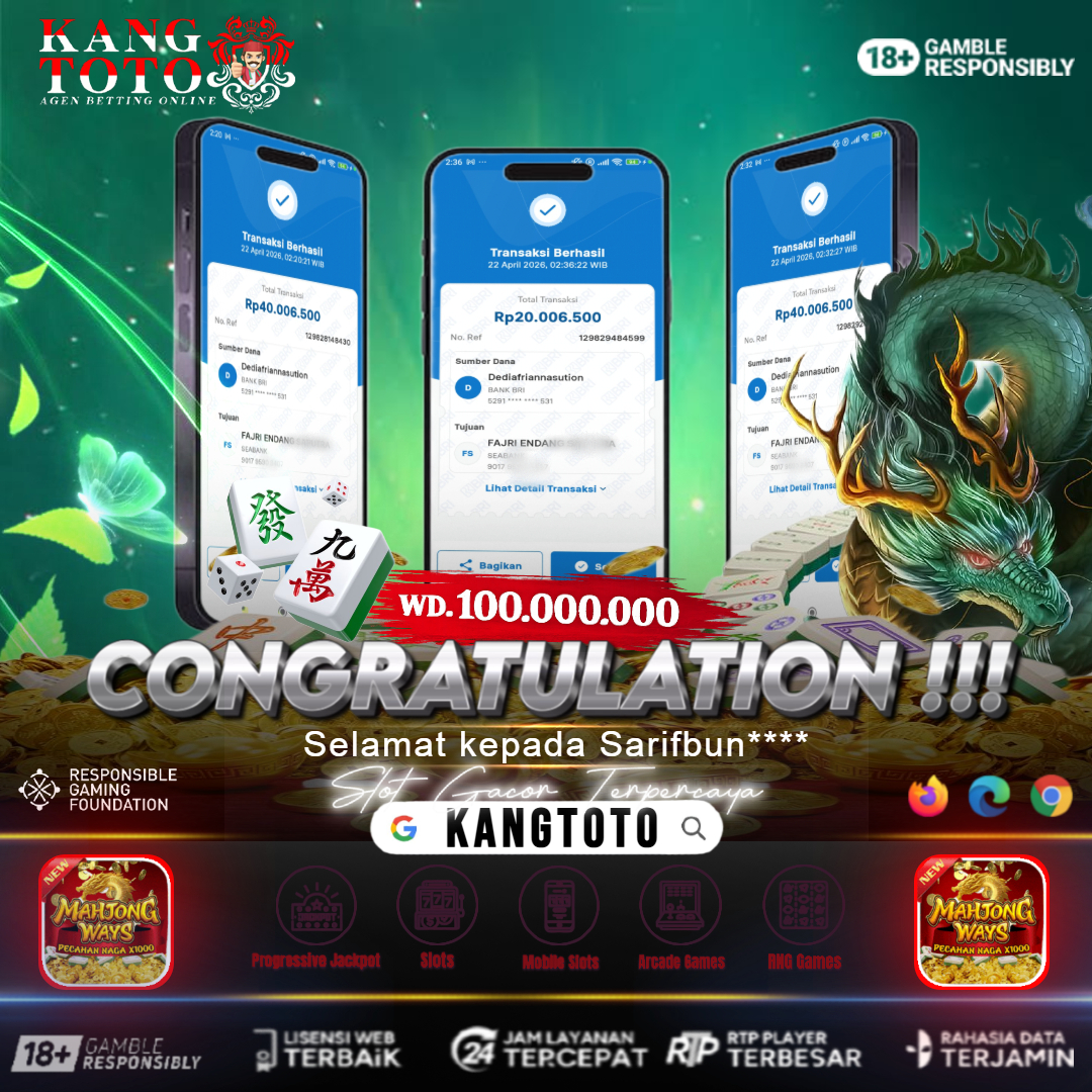 JACKPOTT GAME MAHJONG WAYS BLACK SCATTER X1000 Rp 100.000.000