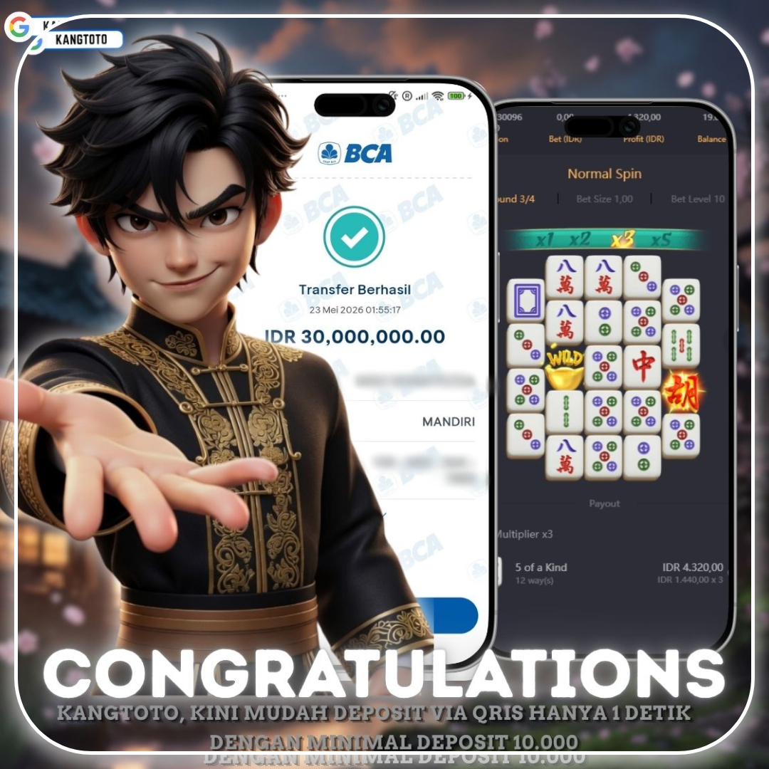 PG SOFT - JACKPOT MAHJONG WAYS 1 Rp 30.000.000 LUNAS