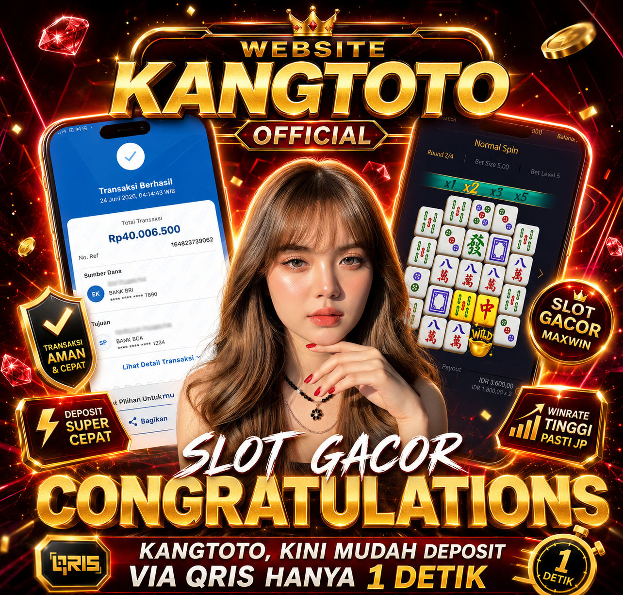 SELAMAT JACKPOT - MAHJONG WAYS RP 40.000.000 SUDAH CAIR - GILIRANMU MENYUSUL