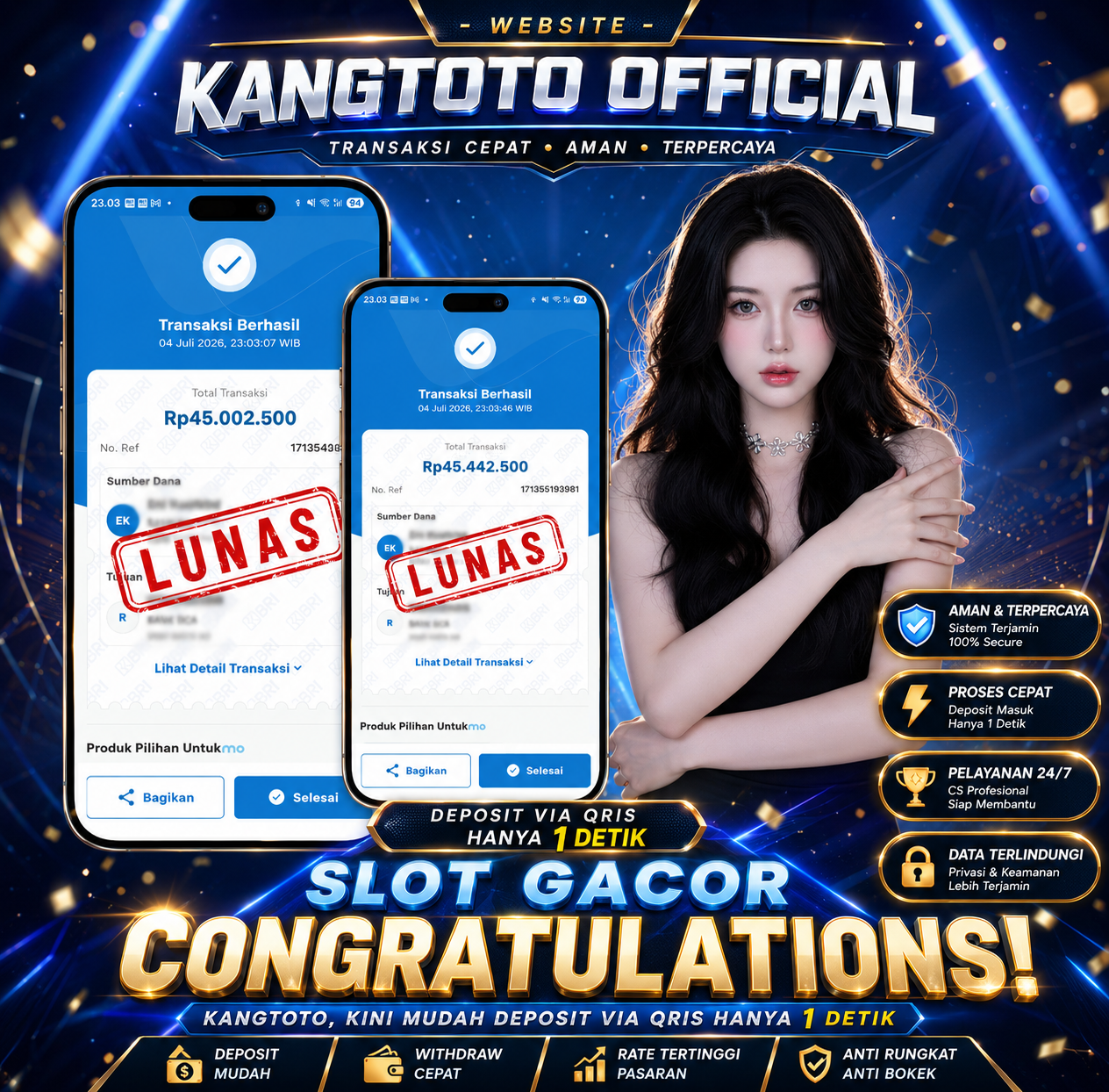 JACKPOT JILI - PIRATE QUEEN 2 Rp. 90.440.000 LANGSUNG DI BAYAR LUNAS!
