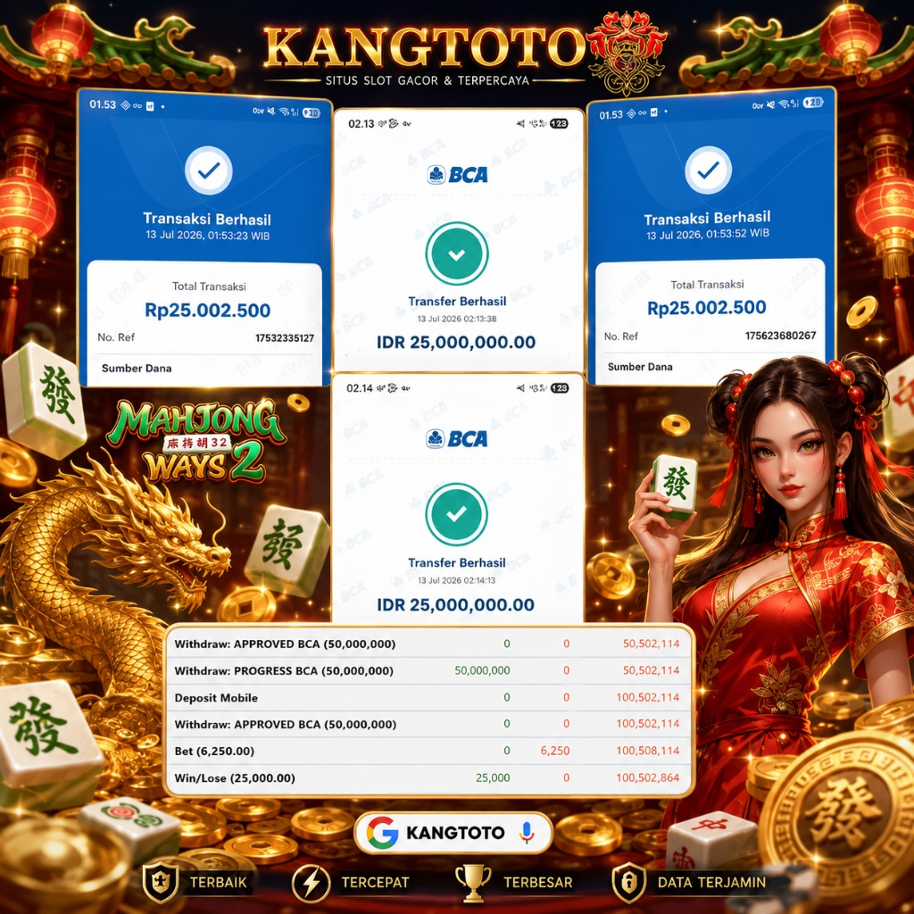 BUKTI NYATA JACKPOT  MAHJONG WAYS 2 Rp 100.000.000