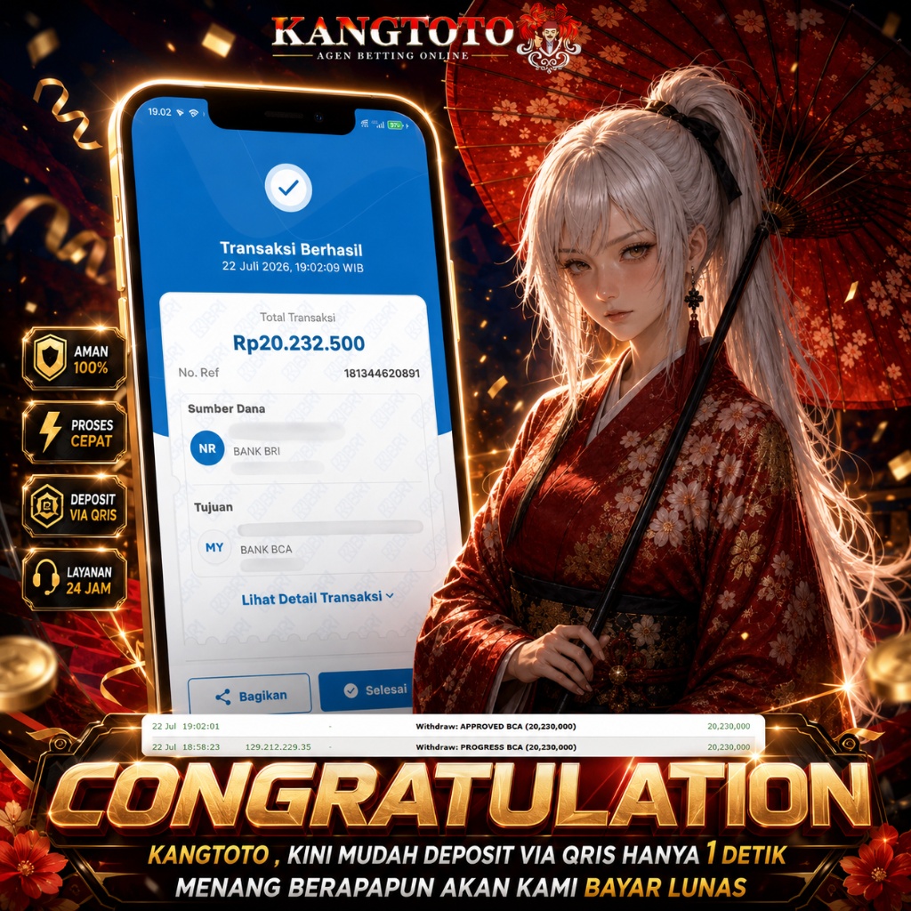 SELAMAT KEPADA MEMBER SETIA KANGTOTO! CAIR MAHJONG WAYS RP 20,000,000 !