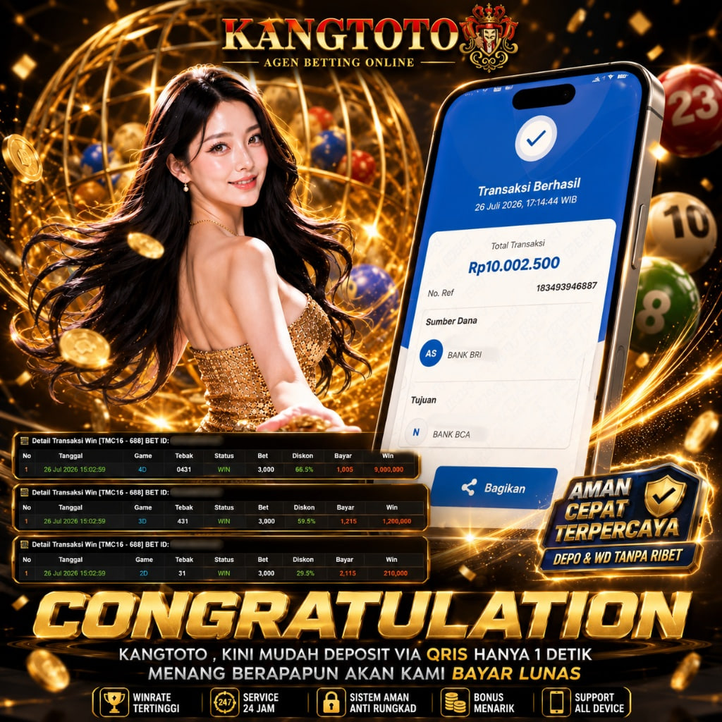 BUKTI JP PAUS TOGEL TOGEL 4D, 3D & 2D RP,000,000 DIBAYAR LUNAS! 💥