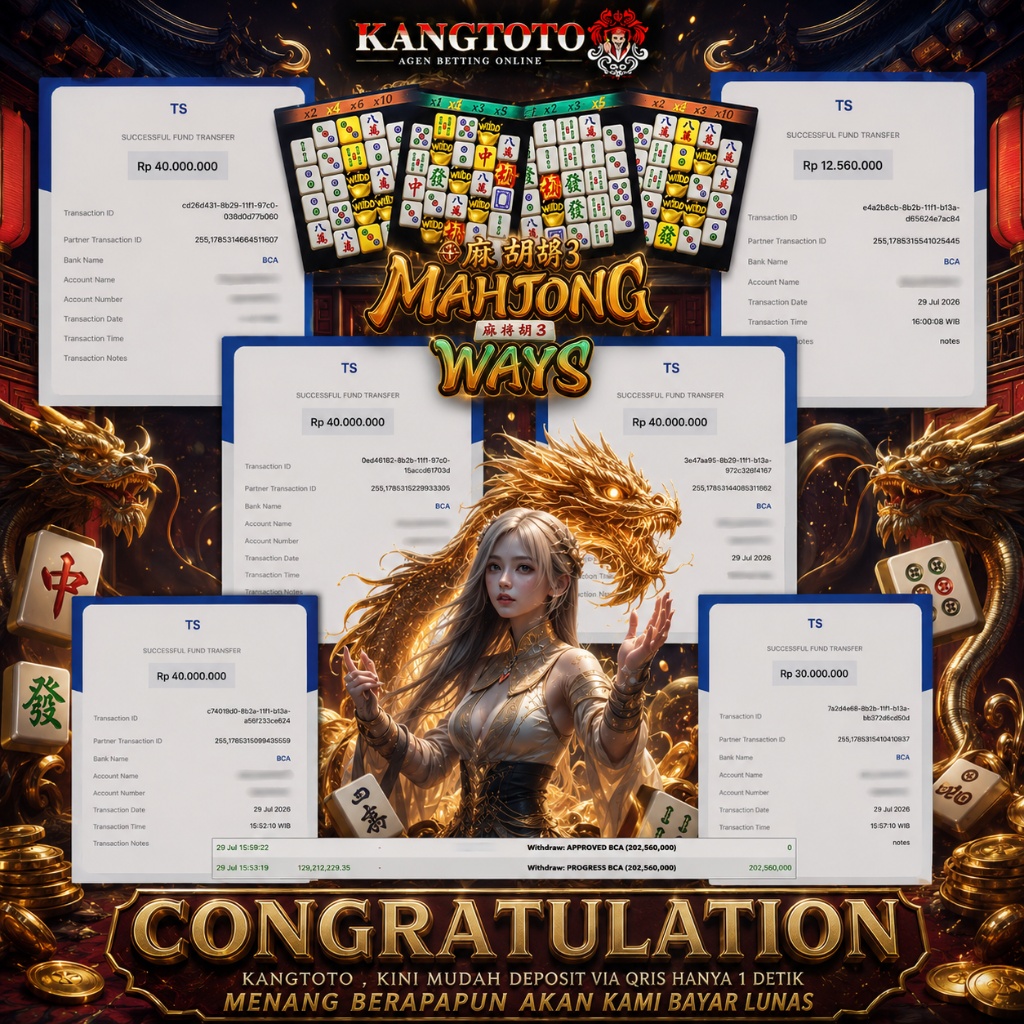 MAHJONG WAYS 3 MELEDAK PARAH! TOTAL RP 202,000,000  JUTA CAIR MULUS!