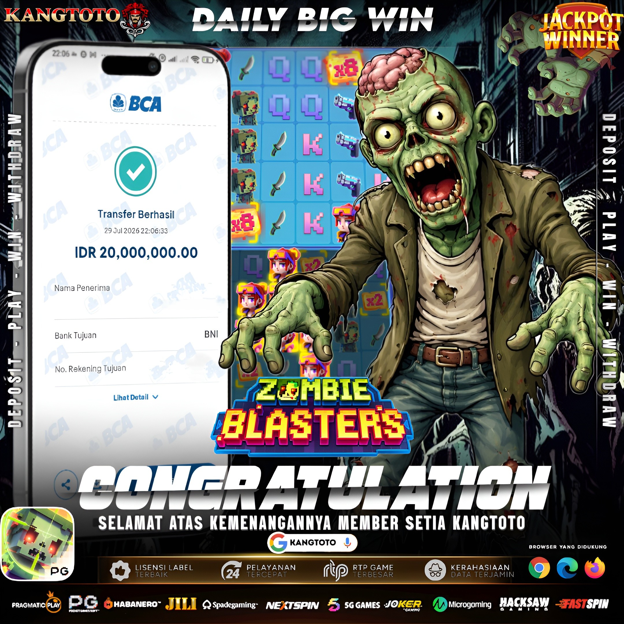🧟‍♂️ ZOMBIE DIHAJAR, DANA 20.000.000 LANGSUNG CAIR! 💥💸