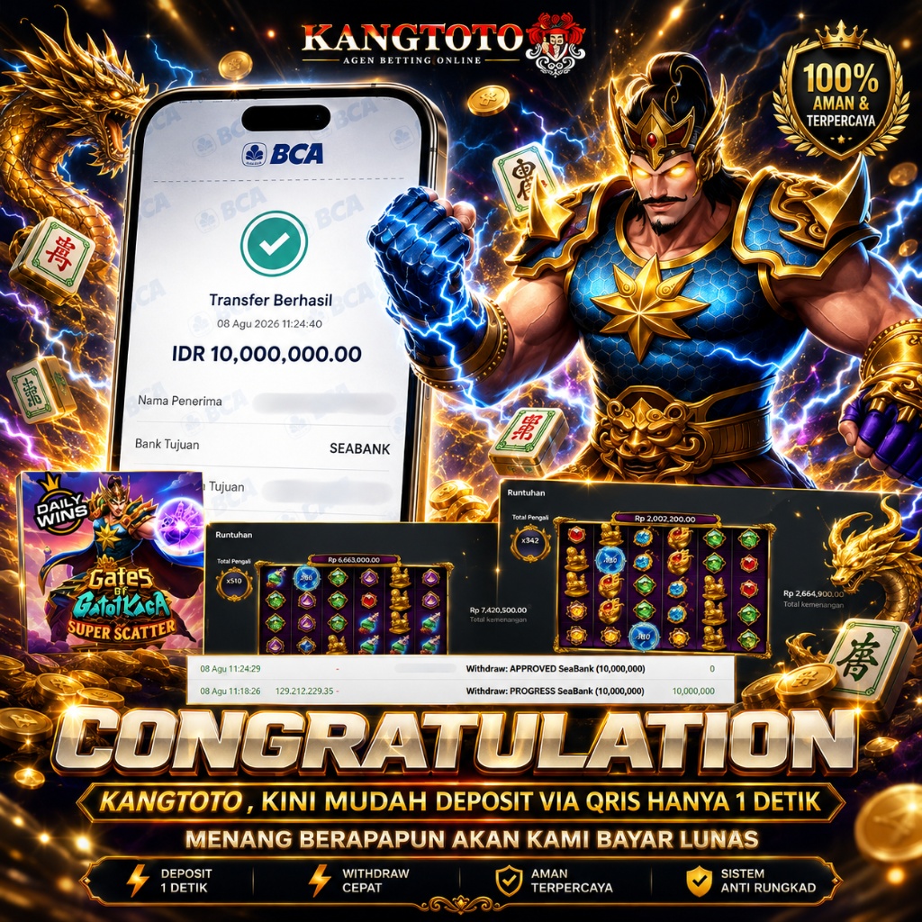 SAMBARAN PETIR GATOTKACA MELEDAK! WITHDRAW 10 ,000,000 CAIR KILAT!
