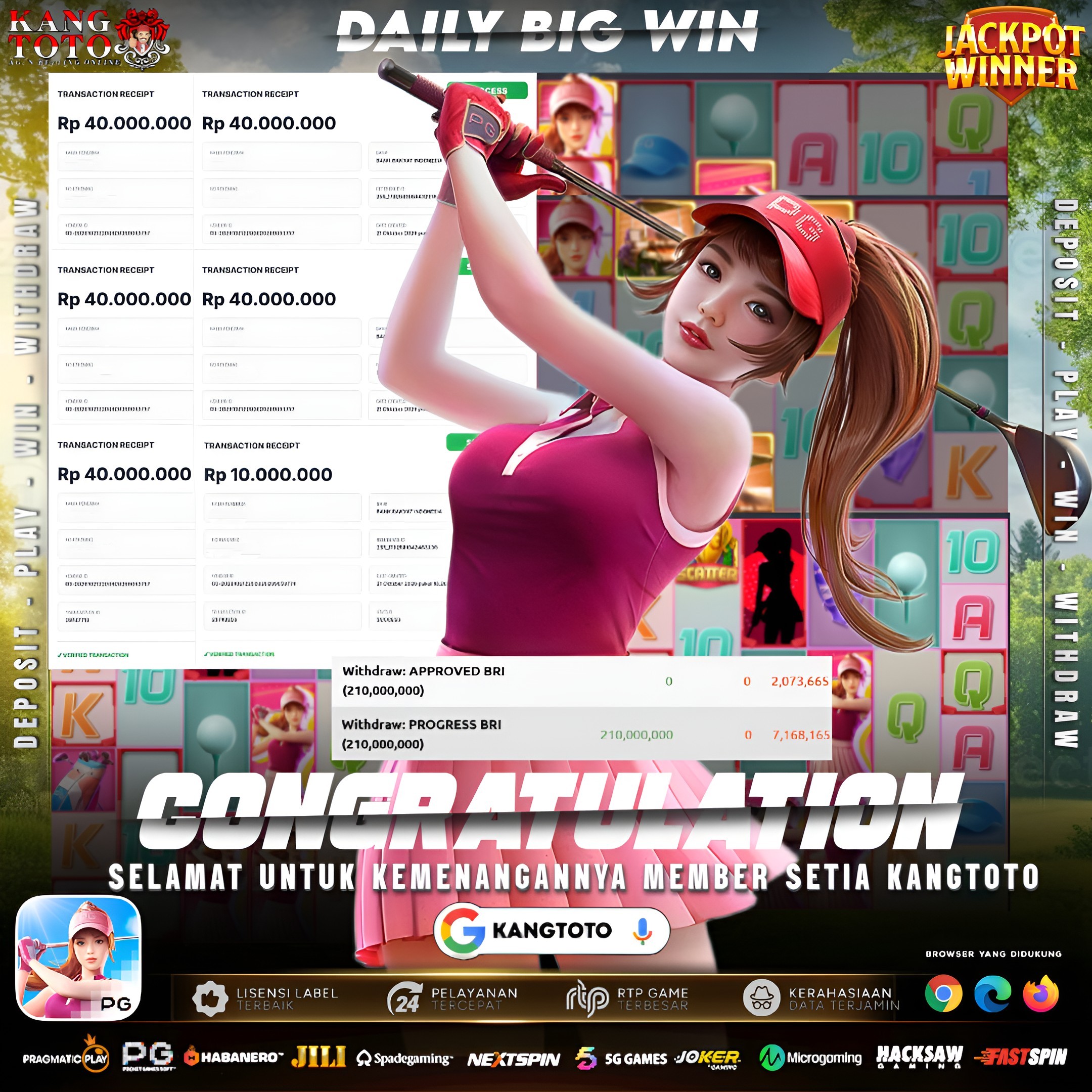 🎡 BIG WIN SUPER GOLF DRIVE MELEDAK! PANEN Rp 210.000.000 DI KANGTOTO!
